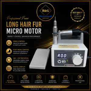 Long Hair Fue Micro Motor