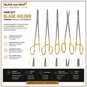 Hair Slit Blade Handle