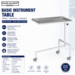 Instrument Table Portable