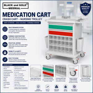 Professionel Medication & Crash Cart