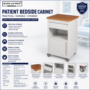 PATIENT BEDSIDE CABINET