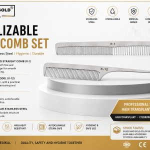 Medical Hair Comb Sterilized