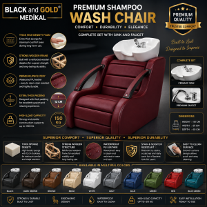 Lux Hair Washing Station Chair Set