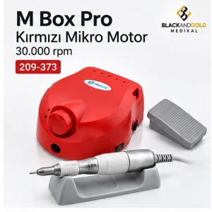 MBox Pro Kırmızı Mikromotor 30.000 Devir